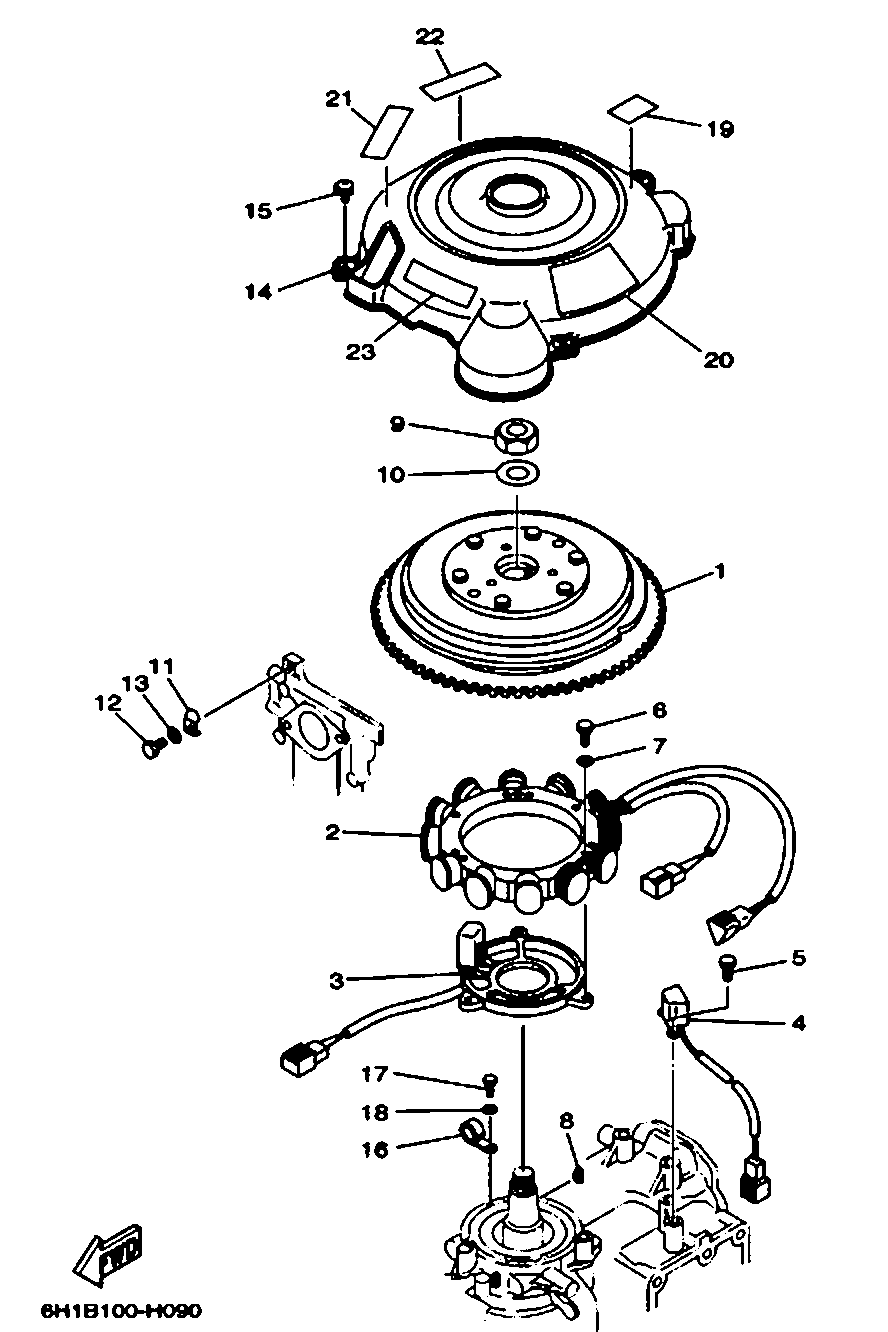 Recambios Yamaha. Piezas de repuesto para motor fueraborda